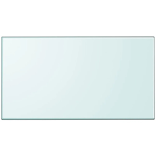 vidaXL Dessus de table verre trempé