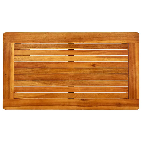 vidaXL Table basse jardin - Bois acacia