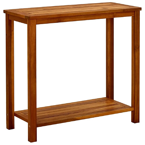 vidaXL Table console de jardin 80x35x75 cm