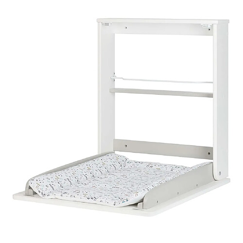 BADABULLE Table à langer Plouf Blanc