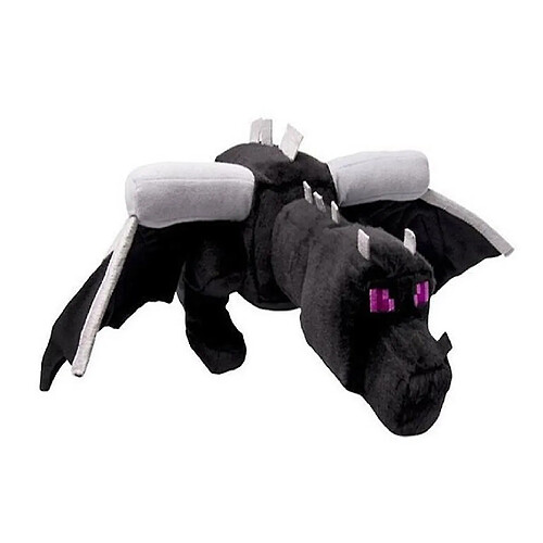 Peluche Minecraft Ender Dragon - Noir
