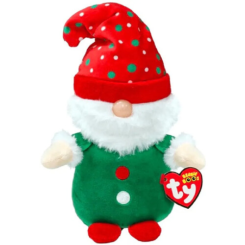 Ty Peluche Beanie Boos Gnolan l'elfe - Multicolore