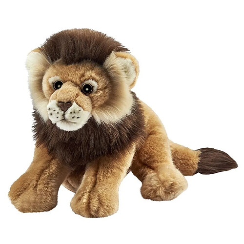 Anima Peluche lion couché