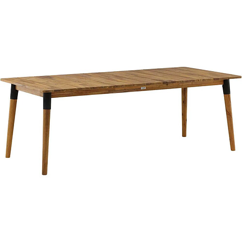 Venture home table de jardin Julian - Marron