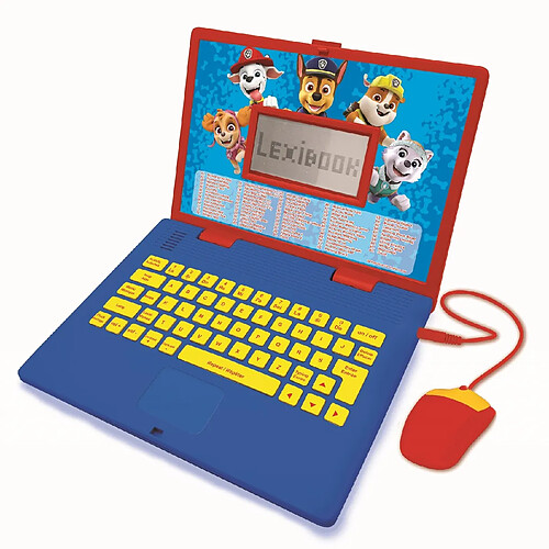 Lexibook Ordinateur Educatif Pat Patrouille Bilingue