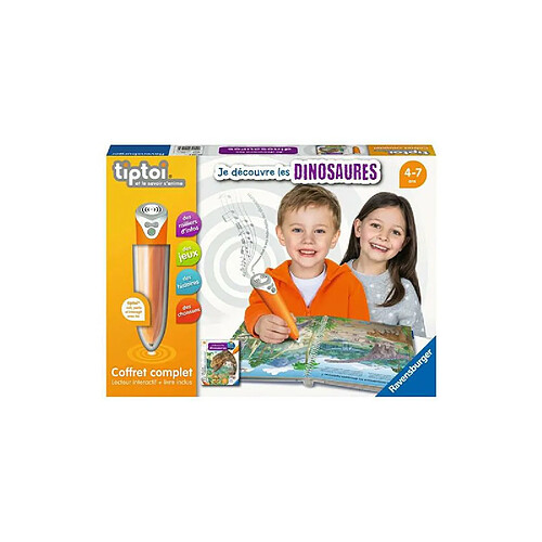 Ravensburger Tiptoi Jeu éducatif dinosaures