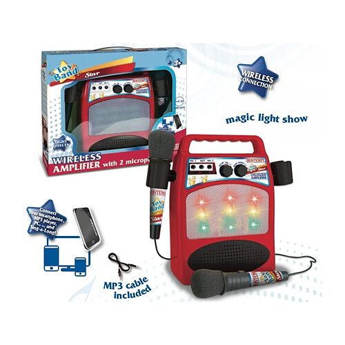 Bontempi Amplificateur sans fil enfant - 2 micros