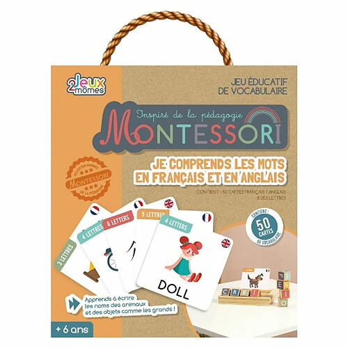 Paris prix jeu éducatif Montessori Je comprends les mots