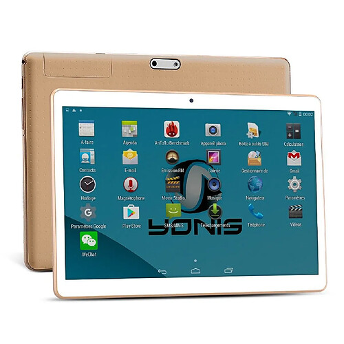 Yonis Tablette 4G Android - Or