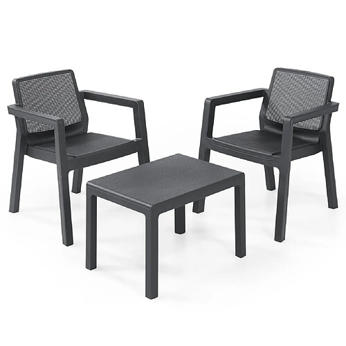 Keter Ensemble de Balcon Emily - Graphite