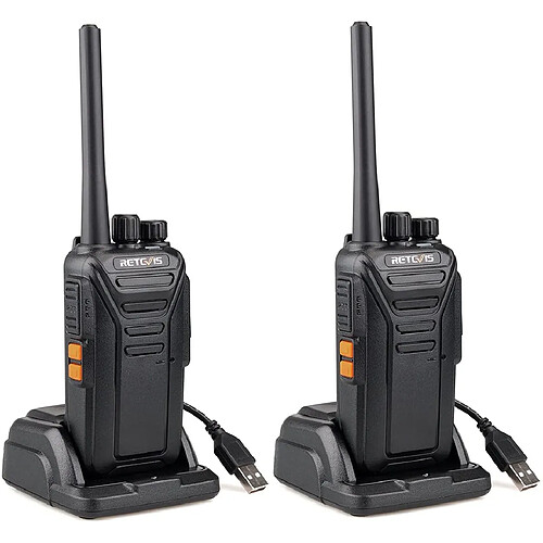 Retevis Talkie-walkie - Noir