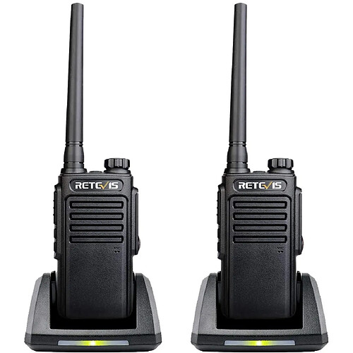 Retevis Talkie-walkie - Noir