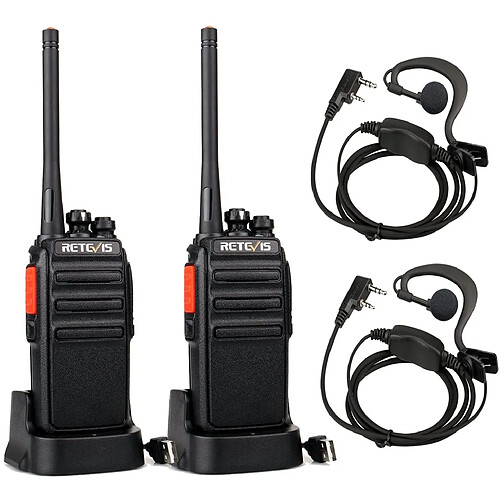 Retevis talkie-walkie - Noir