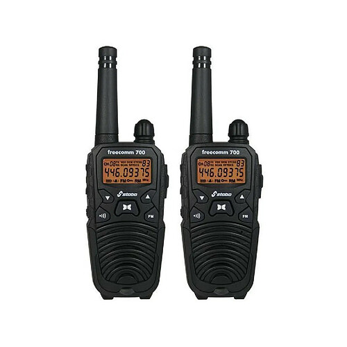 Talkie-walkie 8 canaux - Noir