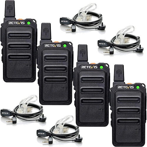 Retevis talkie-walkie - Noir