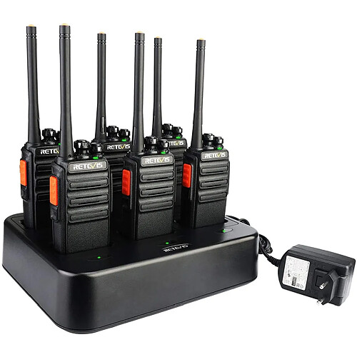 Retevis talkie-walkie - Noir