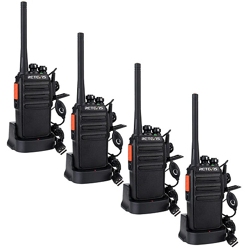 Retevis talkie walkie - Noir
