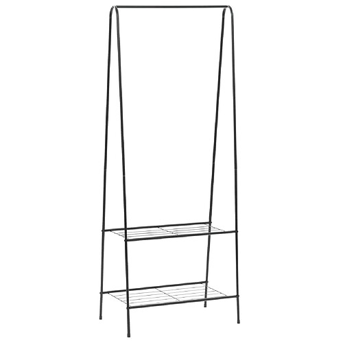 VidaXL Portant - 59 x 35 x 150 cm - Noir