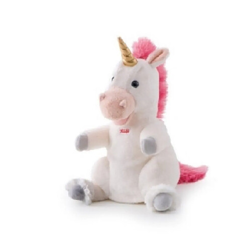 Trudi Marionnette licorne en peluche - Rose