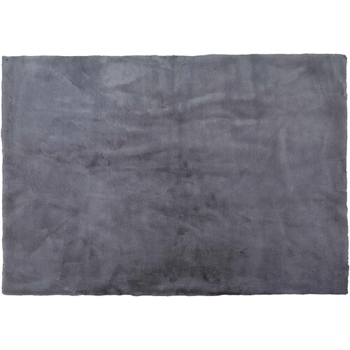 The Home Deco Factory The_home_deco_factory Tapis imitation fourrure - 120 x 170 cm - Gris