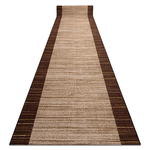 RUGSX Tapis Streifen - Marron