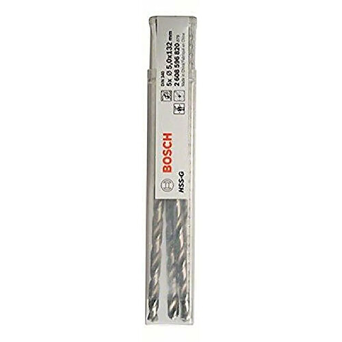 Bosch Lot de 5 forets à métal HSS-G - 5 mm