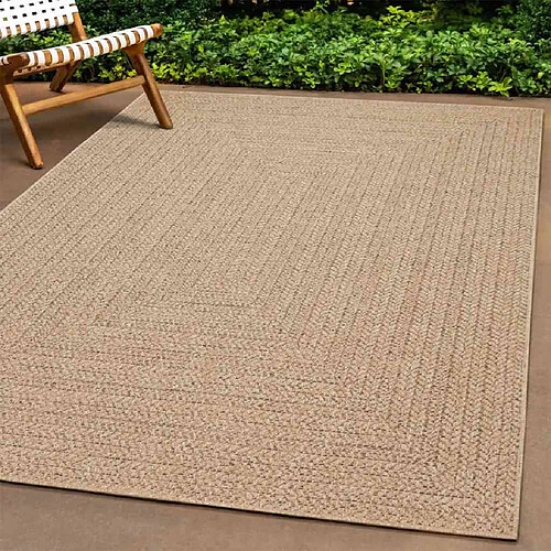 Vidaxl Tapis ZIZUR - 200x200 cm Aspect Jute