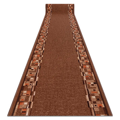 Rugsx Tapis couloir - 67x570 cm - Marron