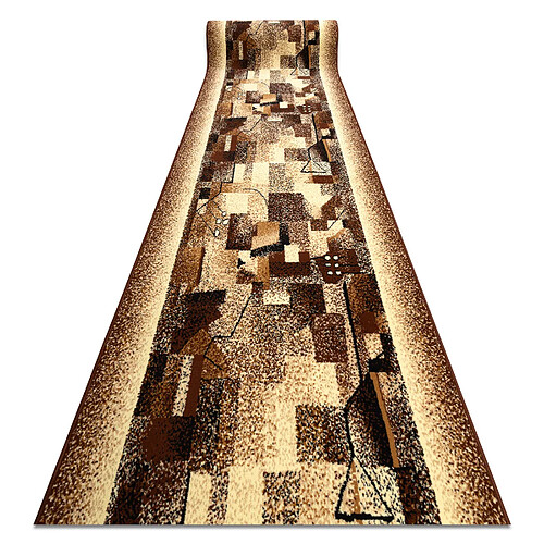 RUGSX Tapis de Couloir BCF IMPRESJA Beige 120 cm