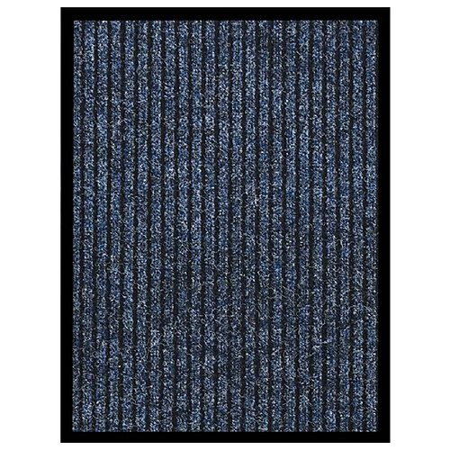 VidaXL Paillasson - Bleu Rayé 40x60 cm