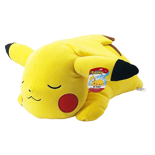 Bandai peluche Pokémon Pikachu dormeur - 40 cm