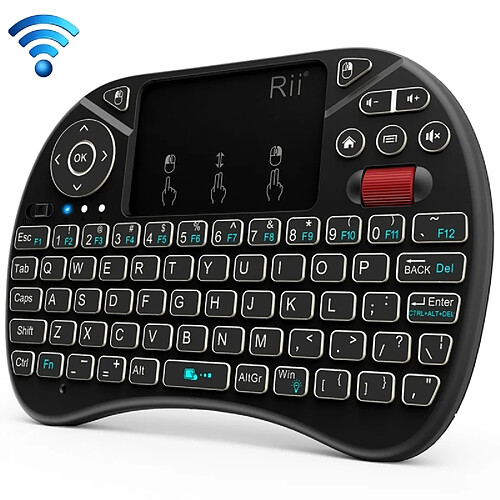 Wewoo Rii I8X RT716 Mini Clavier Sans Fil - Noir