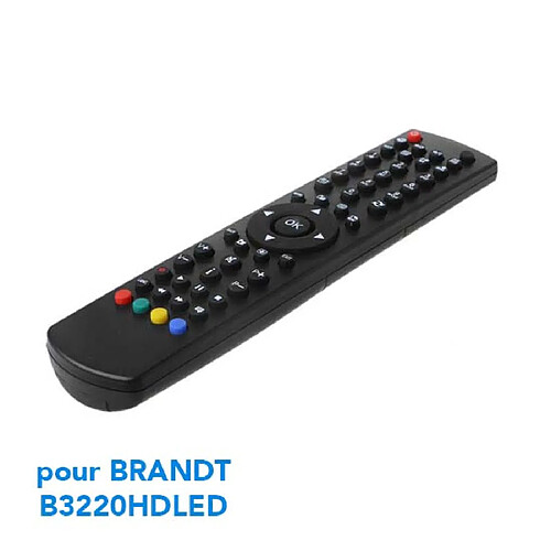 Télécommande Vestel RC1912 - pour BRANDT B3220HDLED