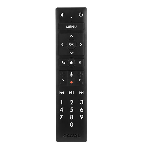 Canal + Télécommande TV G9 4K - Noir