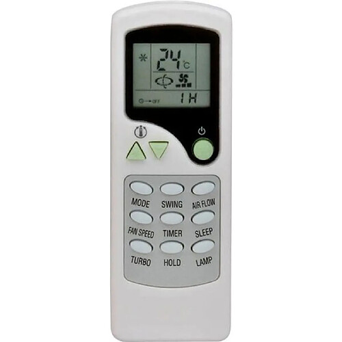 Télécommande de remplacement climatiseur Zenith ZH/LT-01