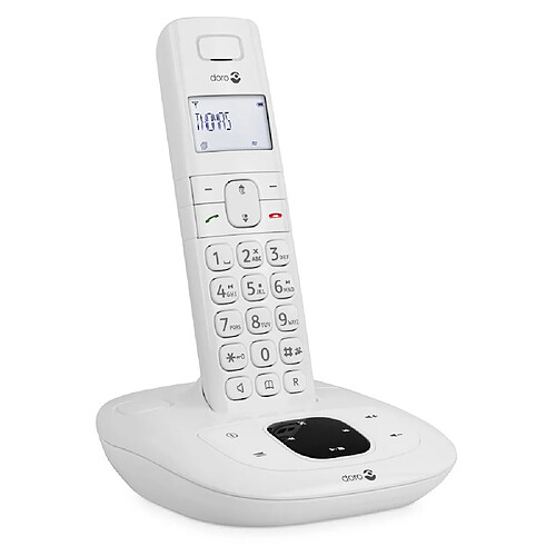 Doro téléphone fixe sans fil senior - Blanc