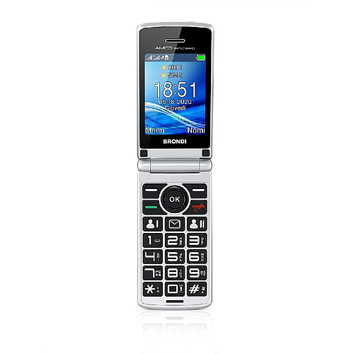 Brondi téléphone portable - Gris