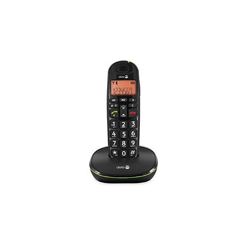 Doro téléphone fixe sans fil - Noir