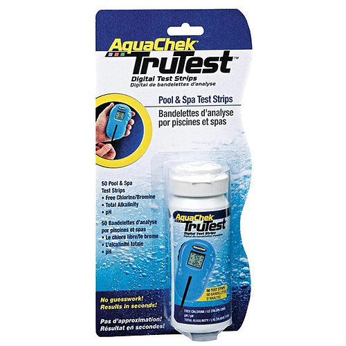 Recharge 50 bandelettes test pour le lecteur trutest - AQUATRUTEST - AQUACHEK