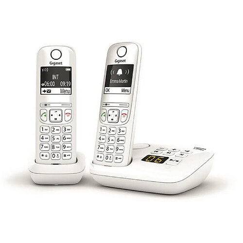 Gigaset Téléphone fixe sans fil - Blanc