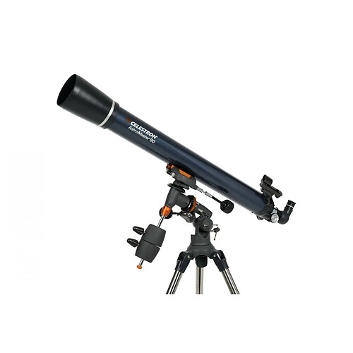 Celestron AstroMaster 90/1000 EQ - Bleu foncé