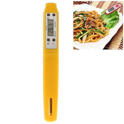 Wewoo Thermomètre de cuisson PT-03 - jaune