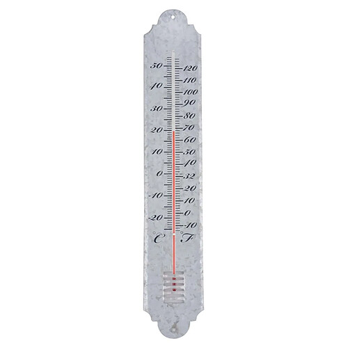 Esschert Design Thermomètre zinc 50cm