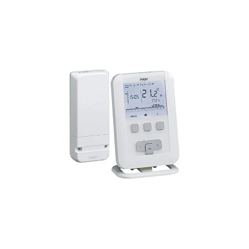 Hager EK560 Kit thermostat programmable radio