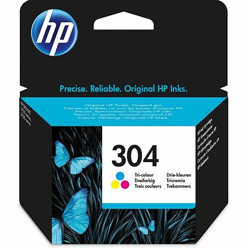 Hp Cartouche d'encre 304 tricolore