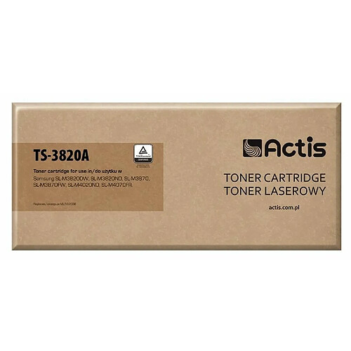 Actis TS-3820A Toner Compatible Noir