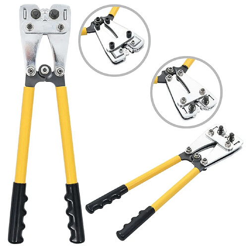 vidaXL Pince à Sertir Hydraulique