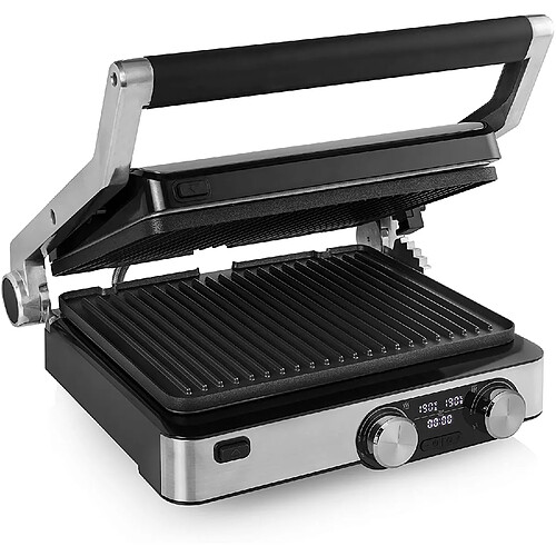 Princess Grill électrique à commande numérique 2000W gris noir
