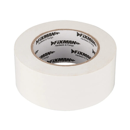 Silverline Ruban adhésif toilé - 50 mm x 50 m blanc