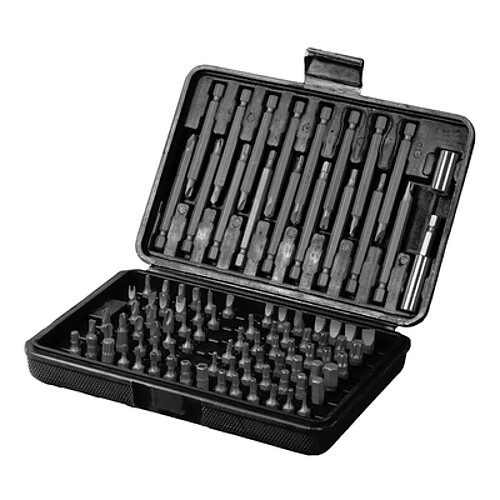 Silverline Coffret embouts de vissage - 98 pièces